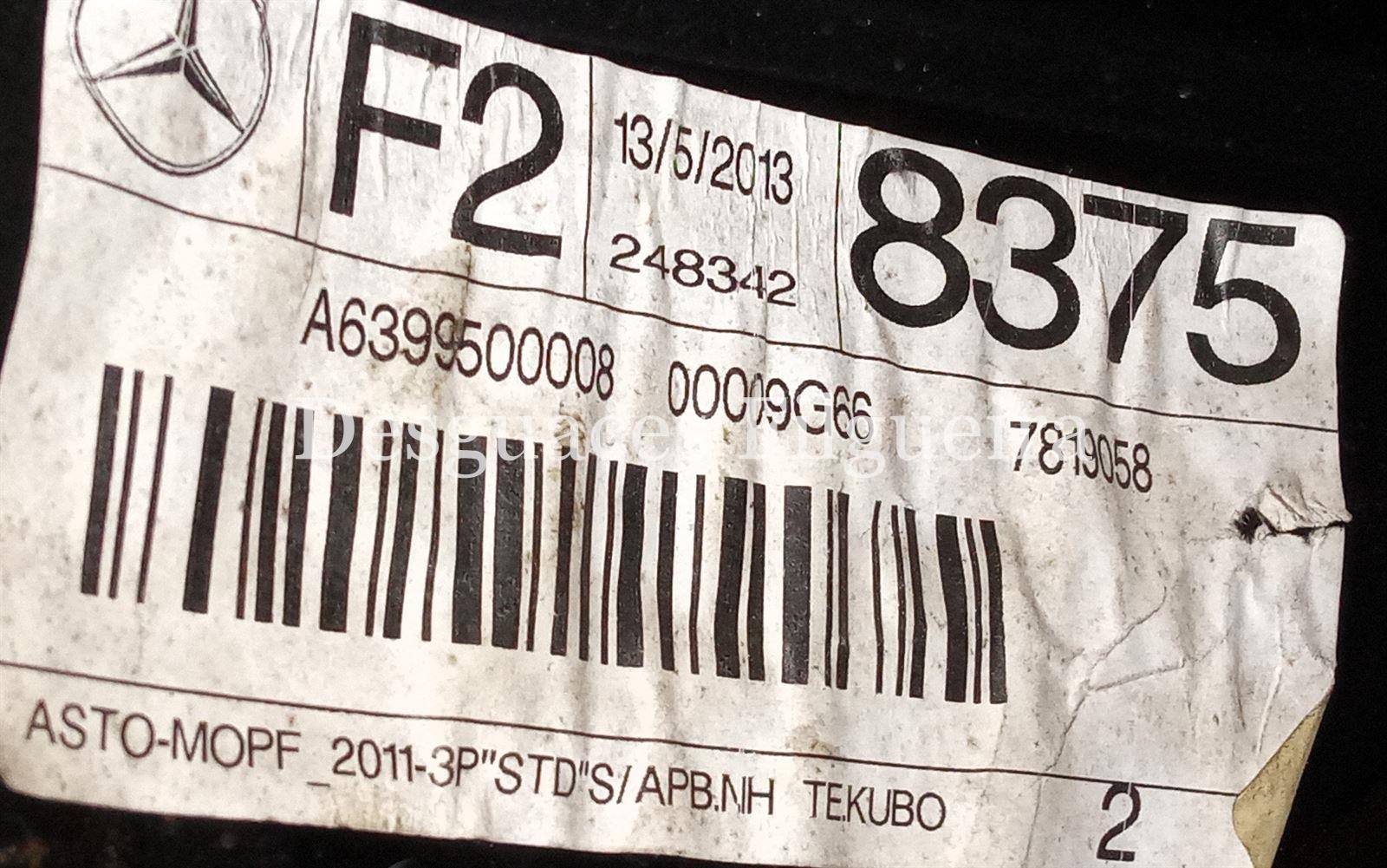 Asientos tercera fila de Mercedes-Benz Vito. - Imagen 5