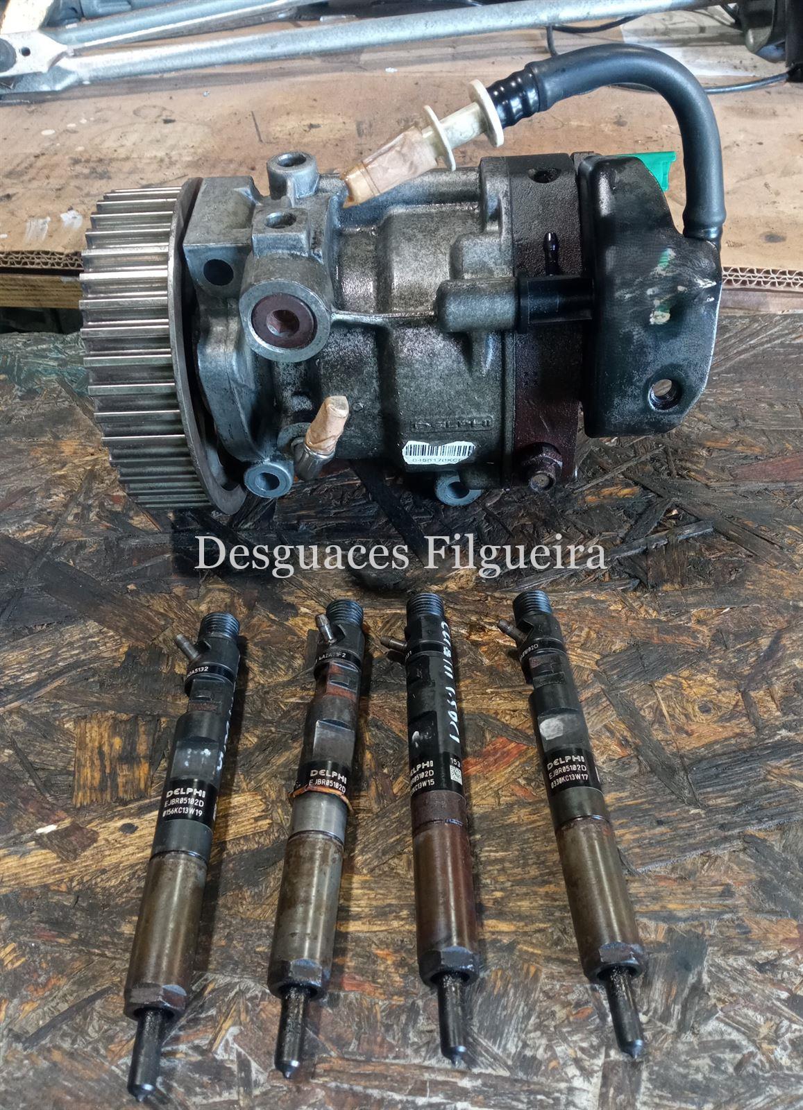 Bomba de alta + Ineyectores marca DELPHI, de Renault Clio III 1.5 dCi 68 cv, año 2009, - Imagen 1