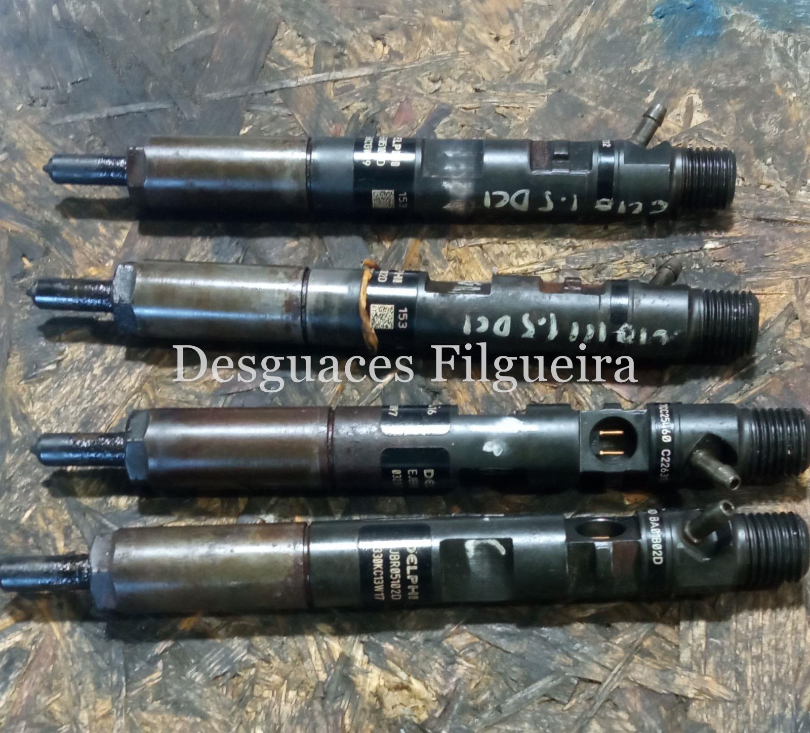 Bomba de alta + Ineyectores marca DELPHI, de Renault Clio III 1.5 dCi 68 cv, año 2009, - Imagen 4