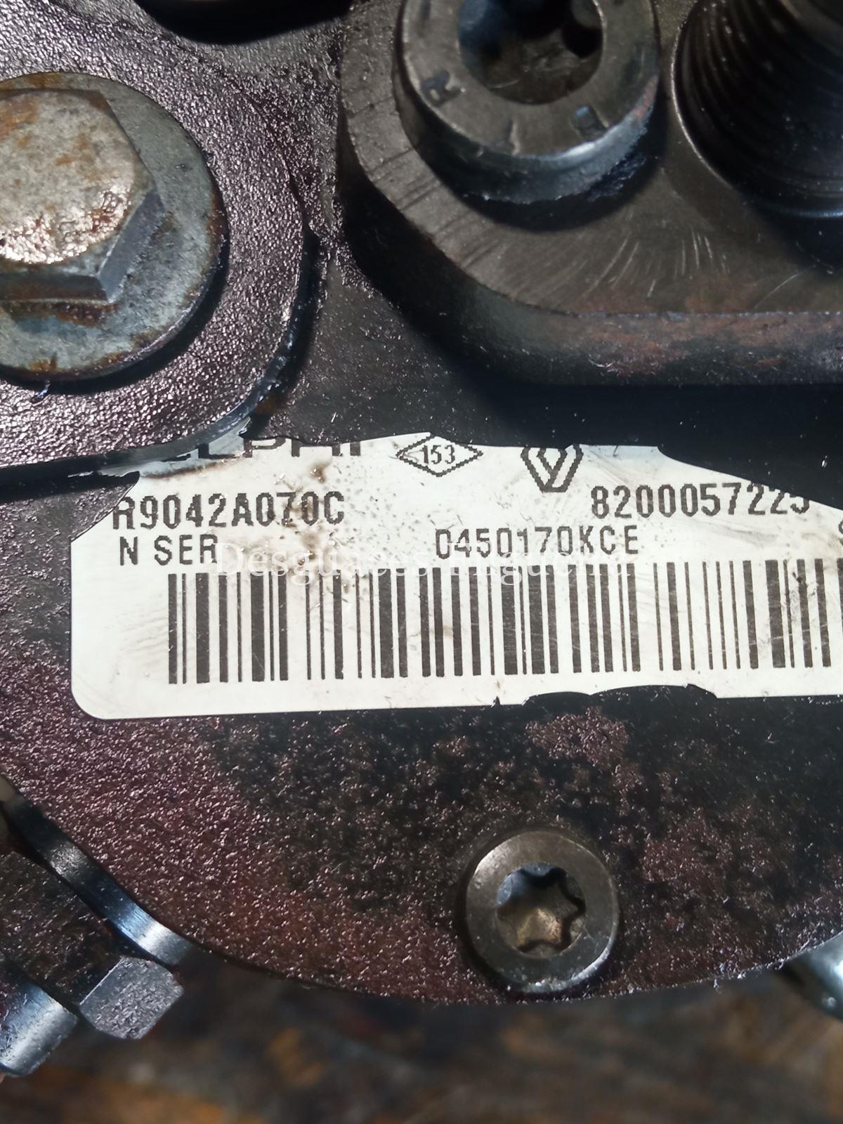 Bomba de alta + Ineyectores marca DELPHI, de Renault Clio III 1.5 dCi 68 cv, año 2009, - Imagen 8