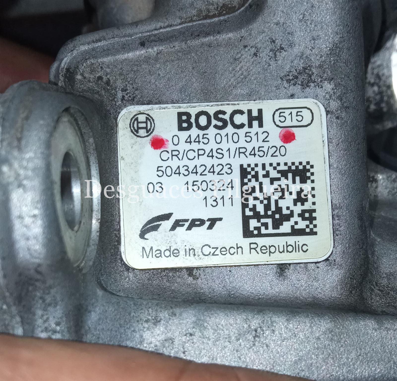 Bomba de alta Iveco Daily 3.0 D Bosch 0445010512 - Imagen 4