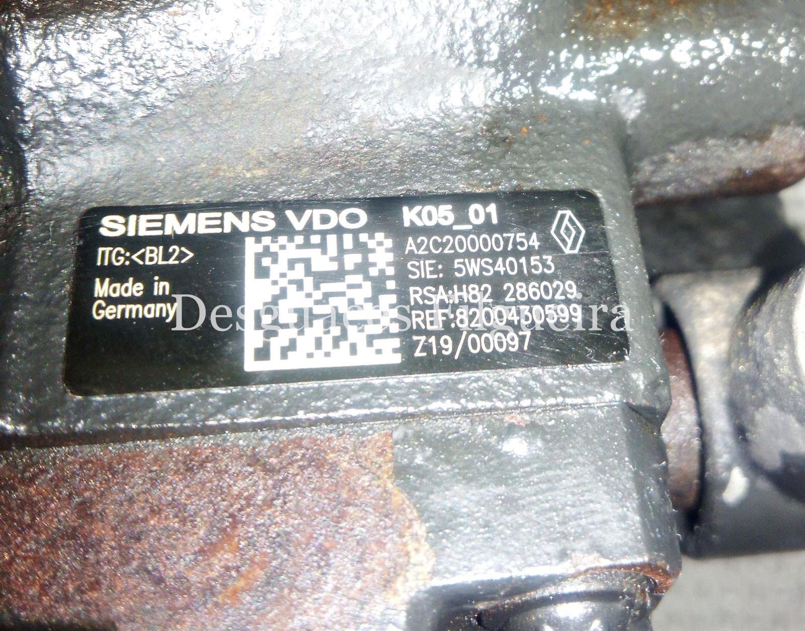 Bomba de alta Renault Megane sedan 1. 5 dci K9K 732 Siemens - Imagen 3