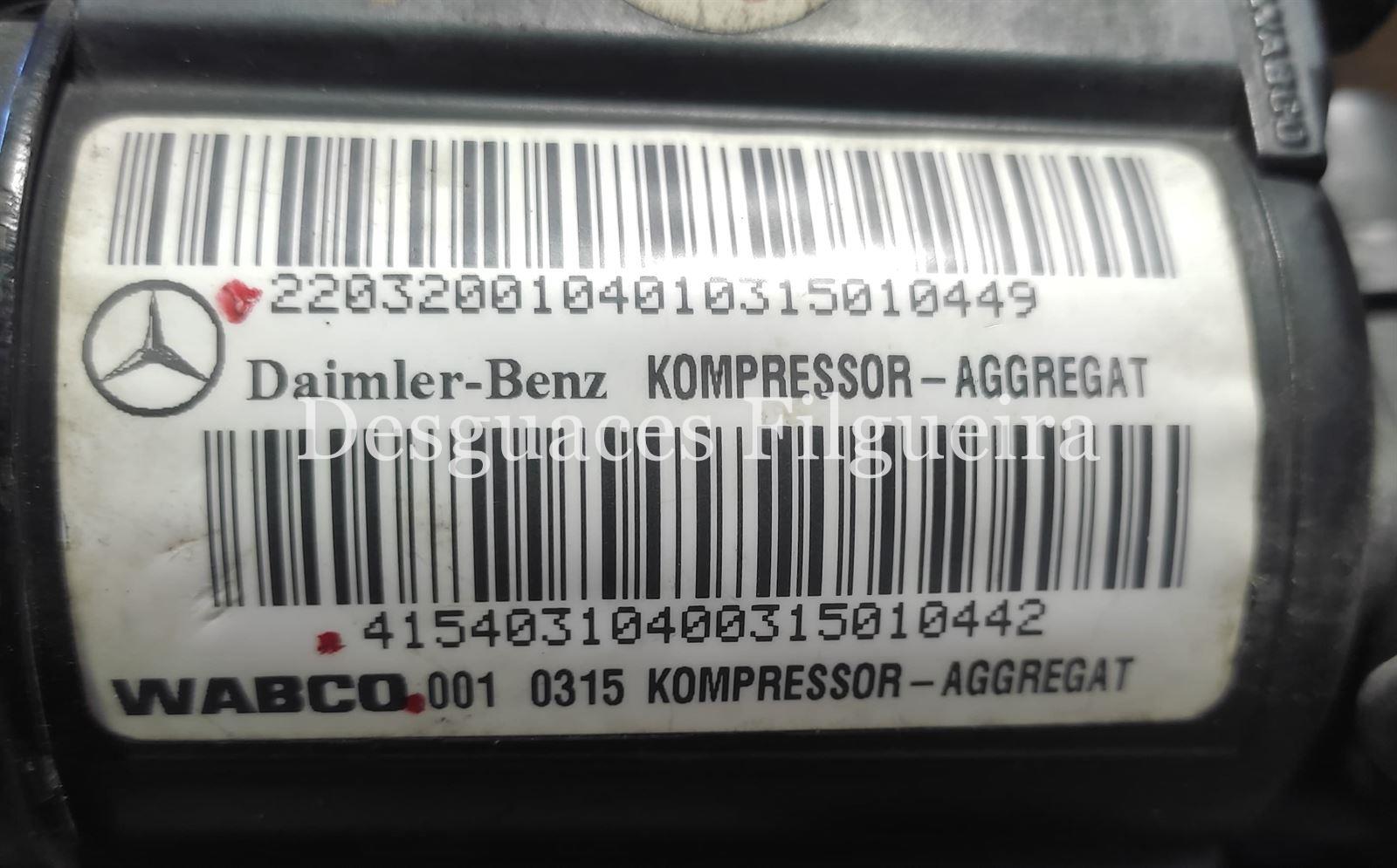 Bomba suspensión neumática Mercedes Clase S W220 S430 - Imagen 4