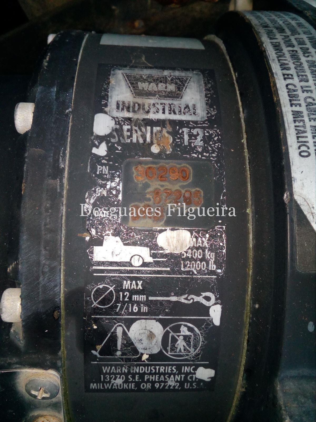 Cabestrante electrico de 24V arrastre 5400Kg - Imagen 5