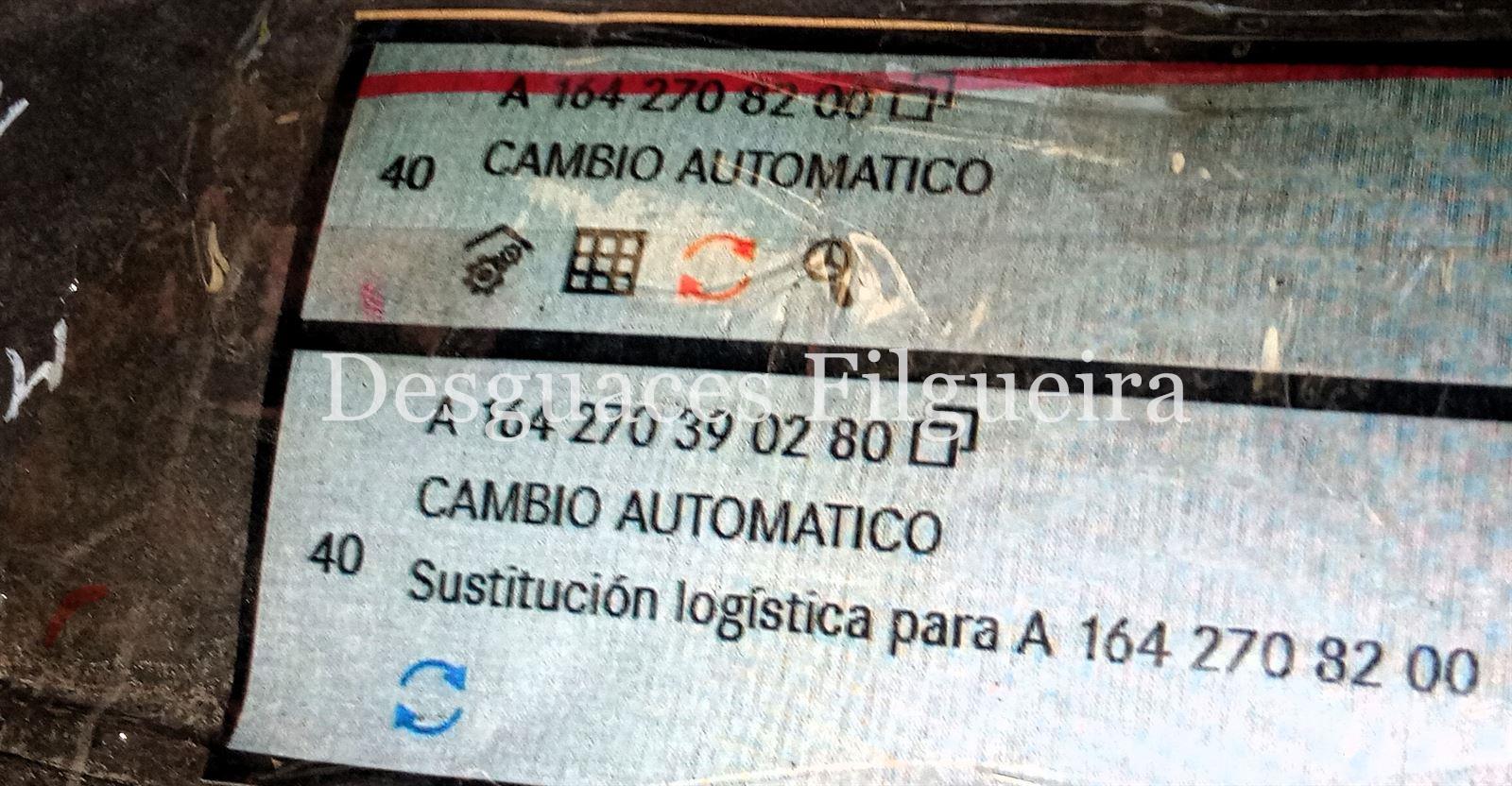 Caja de cambios automatica de Mercedes-Benz Clase ML W164 330 ML 320 CDI, referencia A1642708200, código de motor 642940, año 2005. - Imagen 7