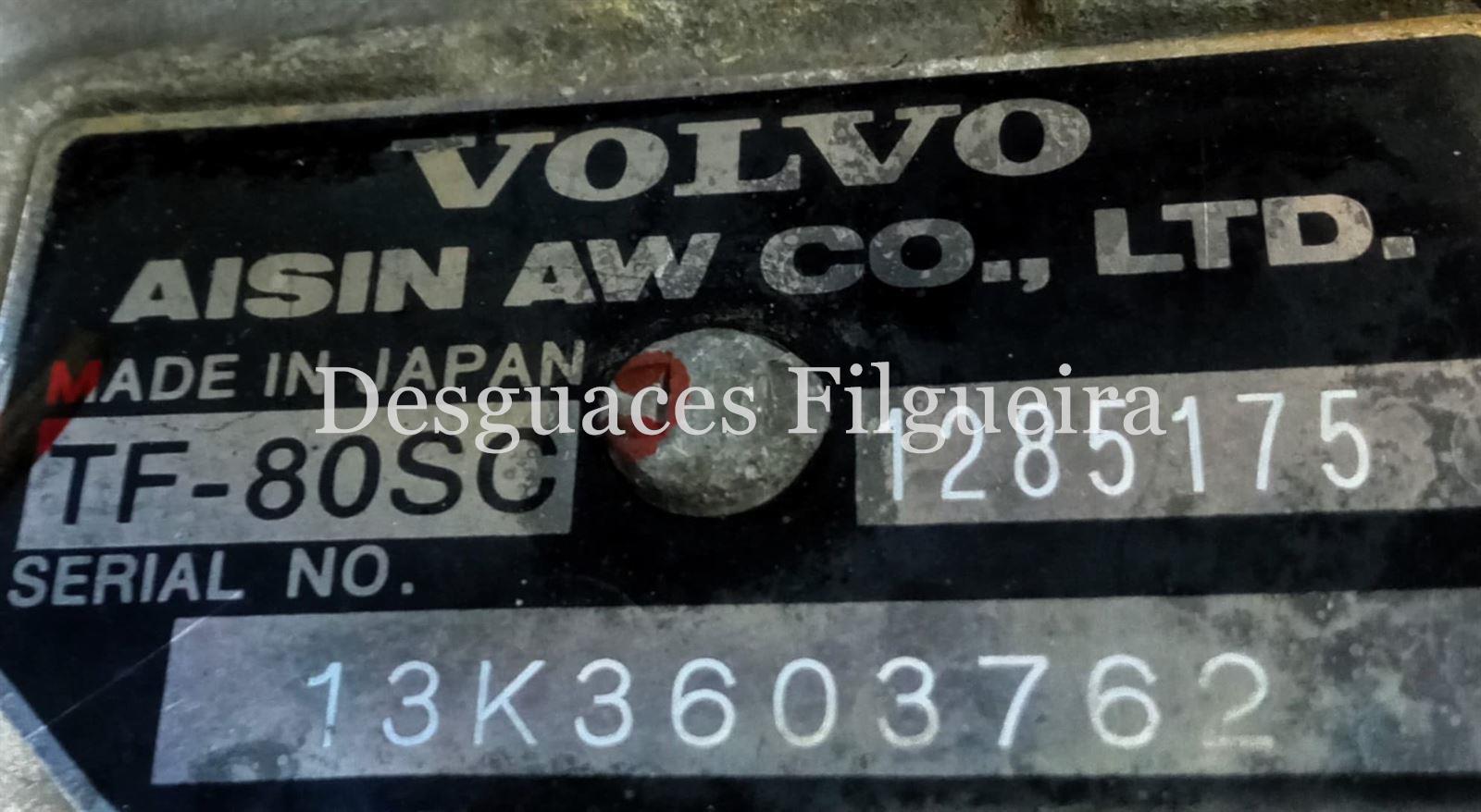 Caja de cambios automatica de Volvo XC60 2.0 Kinetic 2WD,136 cv, ref caja TS80SC, 1285175, código de motor D5204T7, año 2014 - Imagen 2