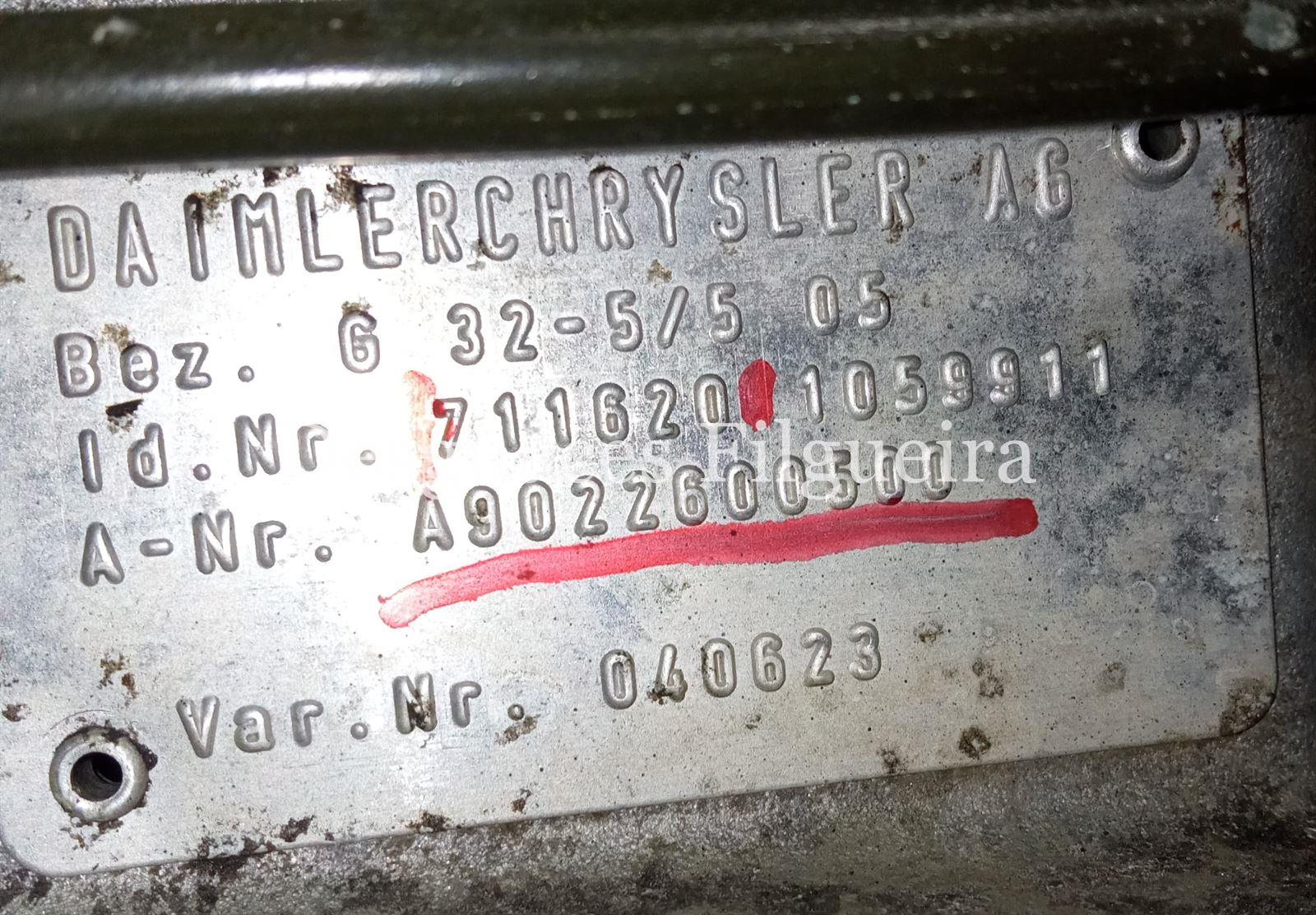 Caja de cambios de Mercedes-Benz Sprinter 2-t Furgón 211 CDI, 109 cv, código de motor 611981, año 2002. - Imagen 2