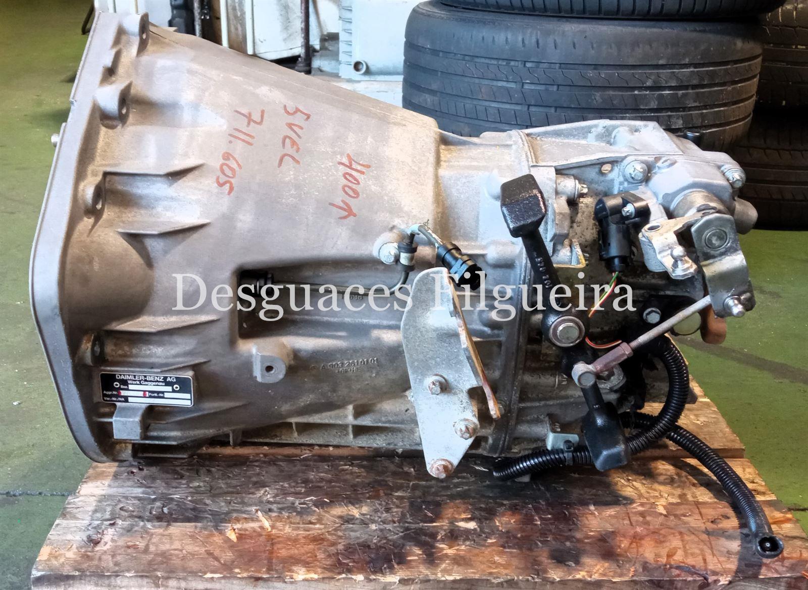 Caja de cambios de Mercedes-Benz Spritner 2.t Furgón w901, 208 CDI, 82 cv, código de motor 611.987, ref caja711.605 año 2001. - Imagen 3