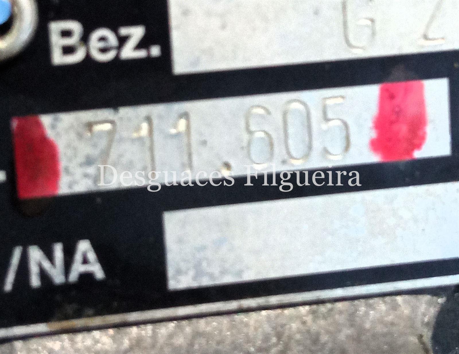 Caja de cambios de Mercedes-Benz Spritner 2.t Furgón w901, 208 CDI, 82 cv, código de motor 611.987, ref caja711.605 año 2001. - Imagen 6