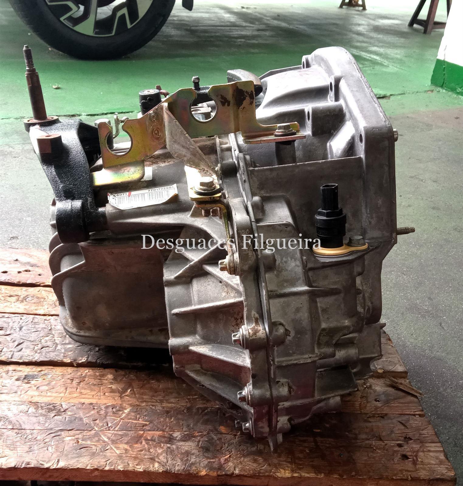 Caja de cambios de Renault TRAFIC II Furgón, 1.9 dCi 101 cv, código de motor F9Q U7, ref caja PK6071, año 2003. - Imagen 3