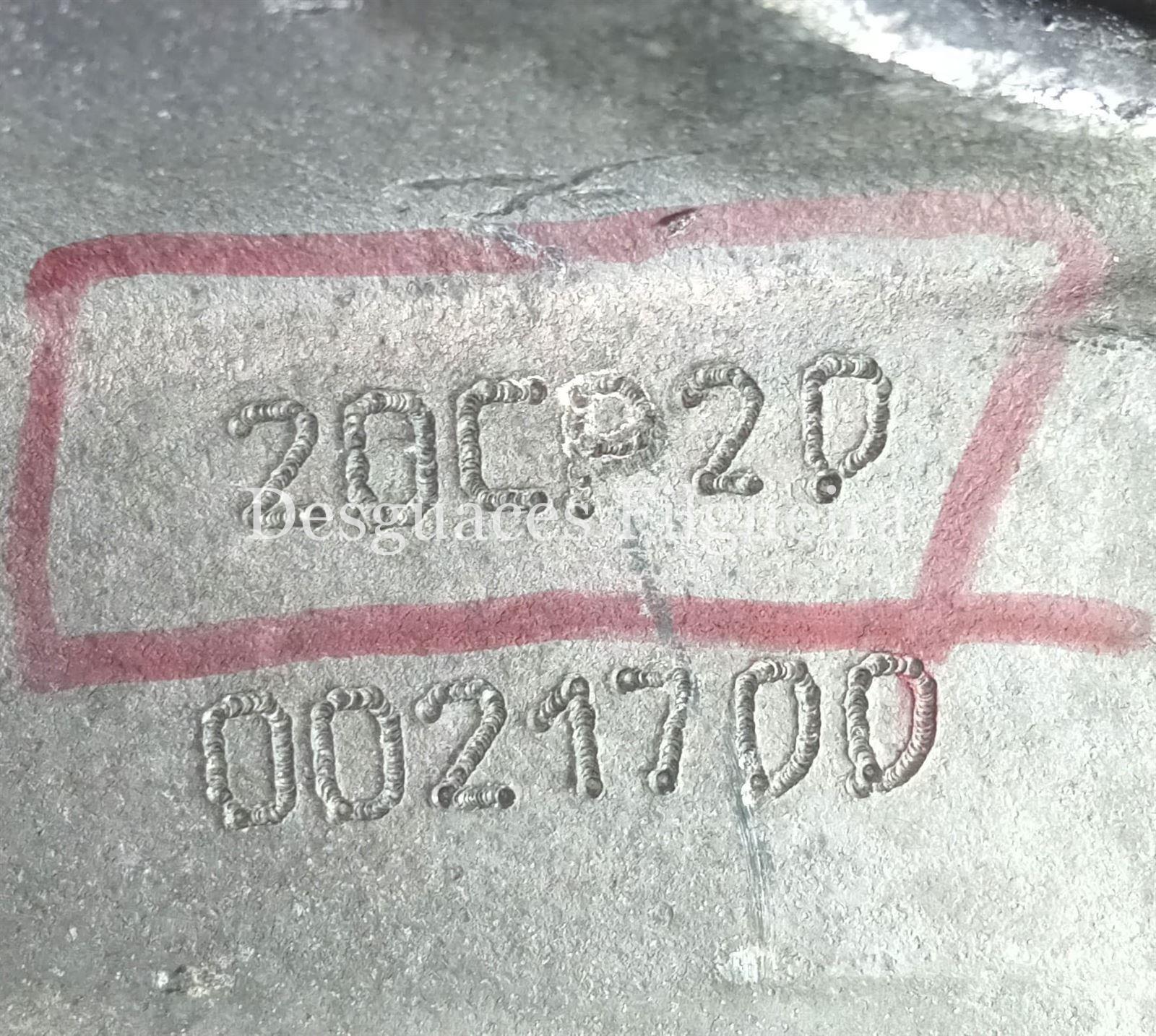 Caja de cambios manual de Citroen C2 1.1, 60 cv, código de motor HFX, año 2004. - Imagen 2