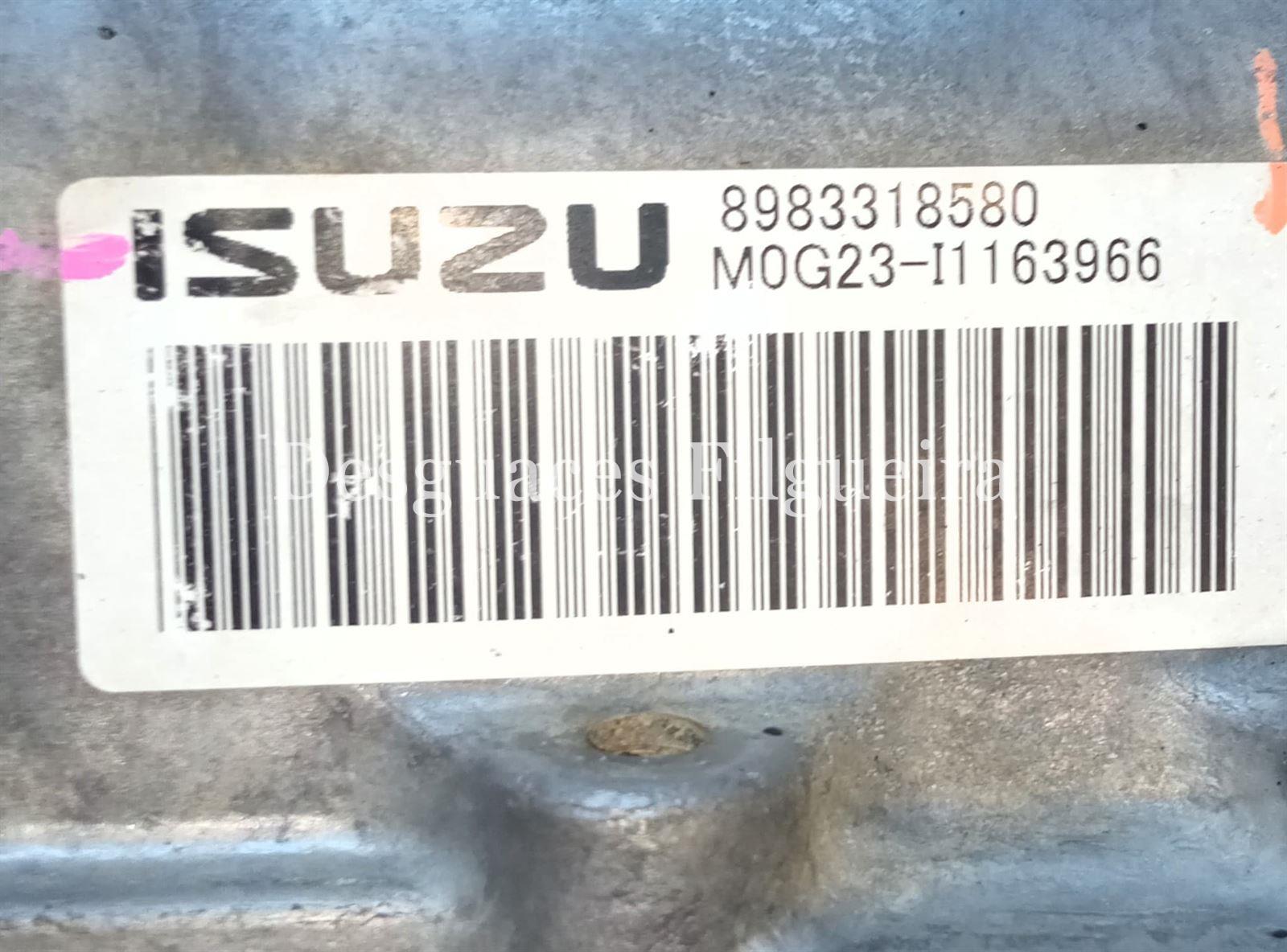 Caja de cambios manual de Isuzu D-MAX 2.5 4WD turbodiesel, 163 cv, código de motor 4JK1E5S-LA, ref caja 8983318580, año 2016. - Imagen 6