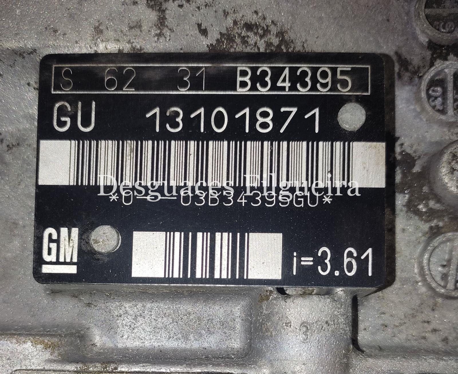 Caja de cambios Opel Signum 2.2 DTI Y22DTR 13101871 - Imagen 5