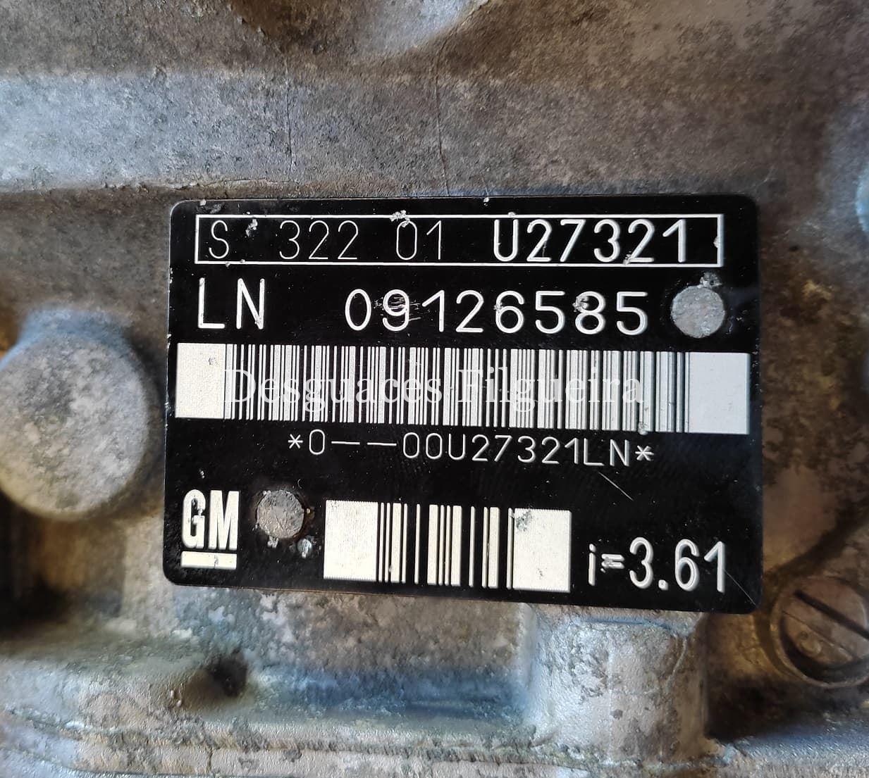 Caja de cambios Opel Vectra B 2.2 DTI 09126585 - Imagen 5