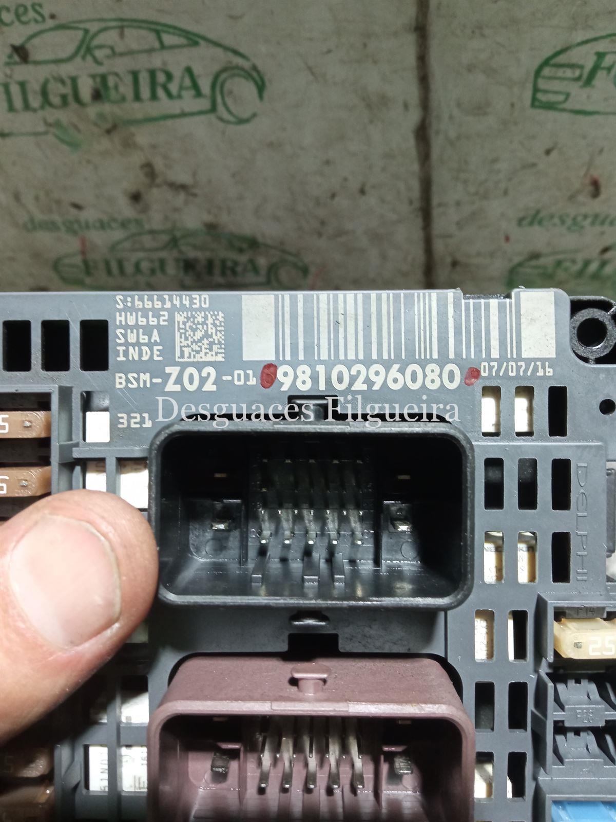 Caja reles BSM Citroen C4 1.6 Blue Hdi 9810296080 BSM Z02-01 - Imagen 3