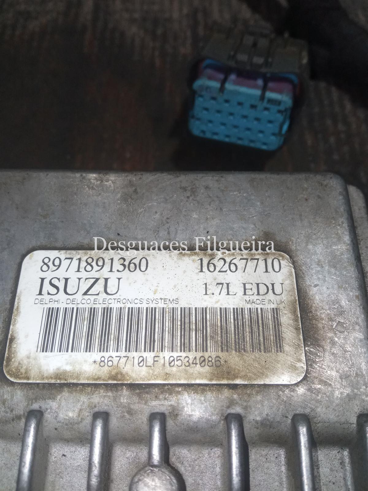 Centralita bomba inyectora Opel Corsa C 1.7 DI ISUZU - Imagen 3