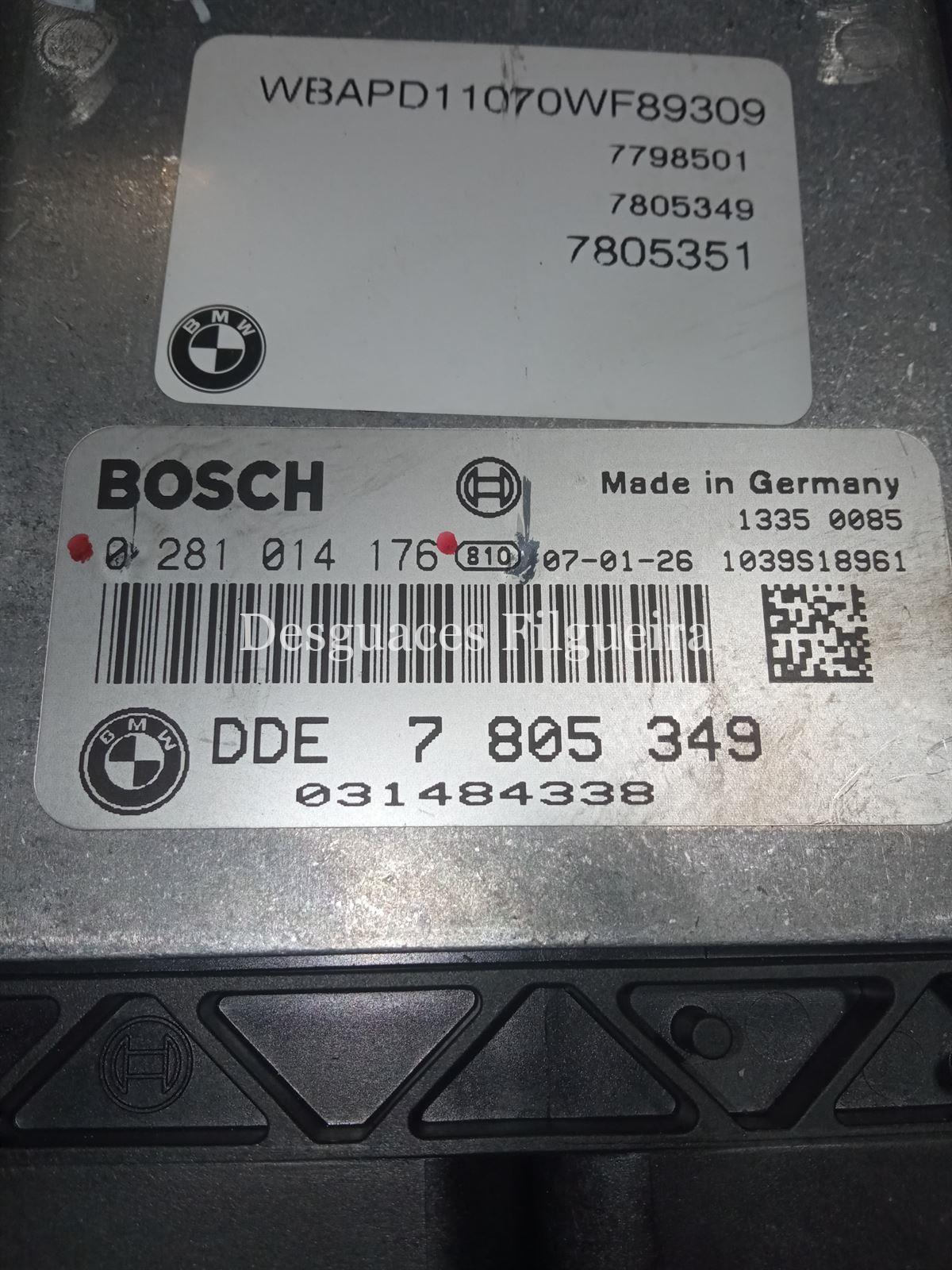Centralita check control BMW X3 20D E83 7805349 Bosch 0281014176 - Imagen 1