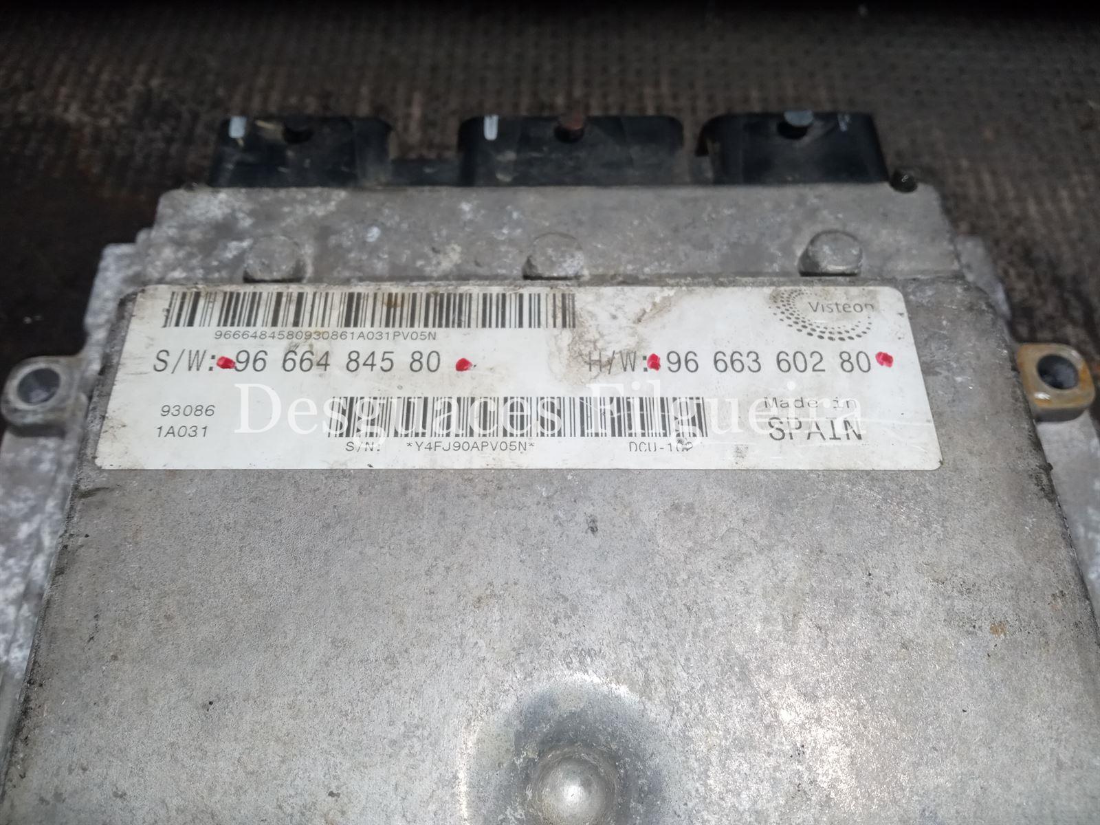 Centralita Check Control Cintroen Jumper Furgón 2.2 HDi 100. 101 cv, año 2011. - Imagen 3