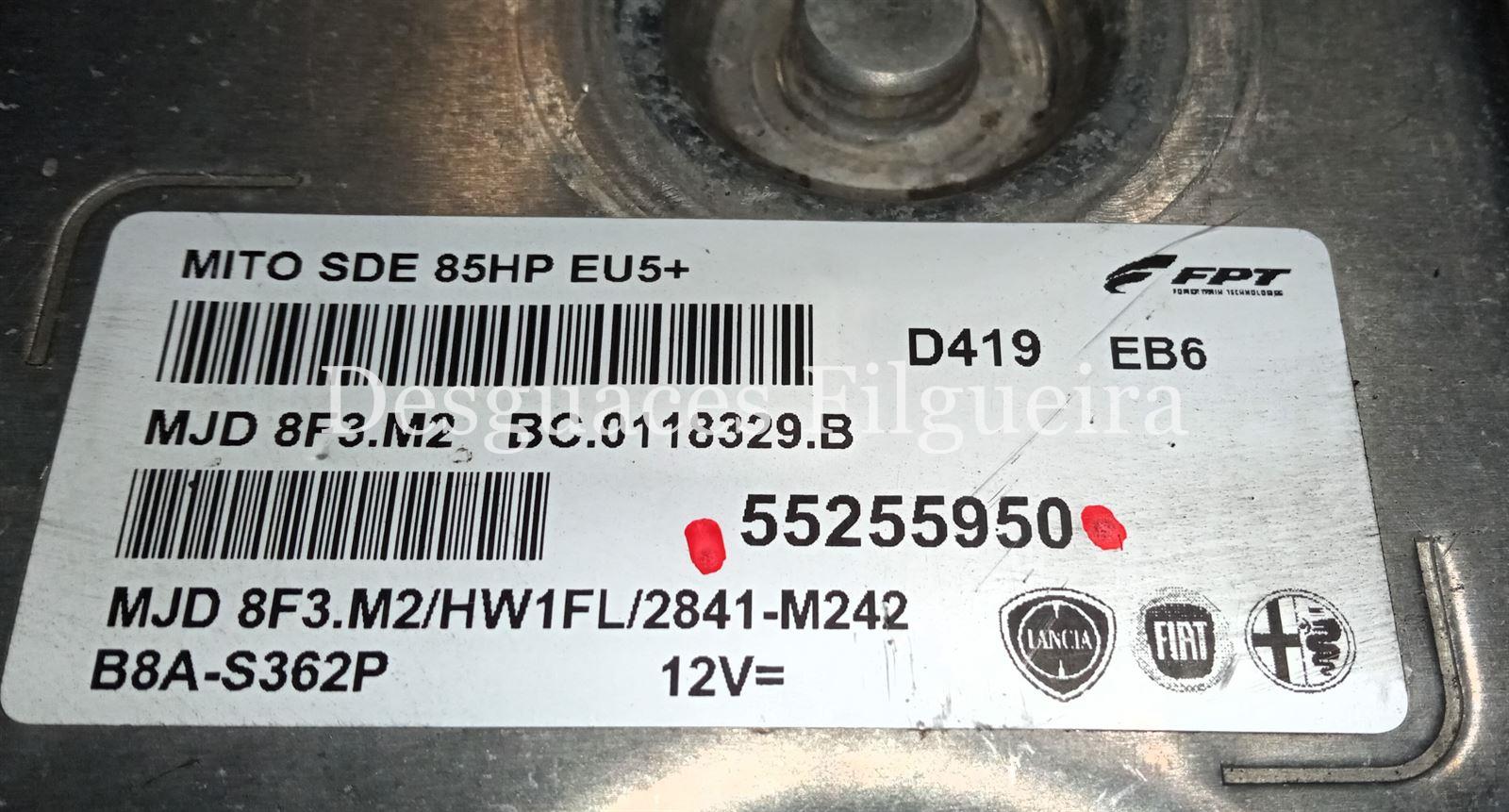 Centralita check control de Alfa Romeo MiTo 1.3 Junior JTDM C, 84 cv, código de motor 199B4000, año 2014. - Imagen 2