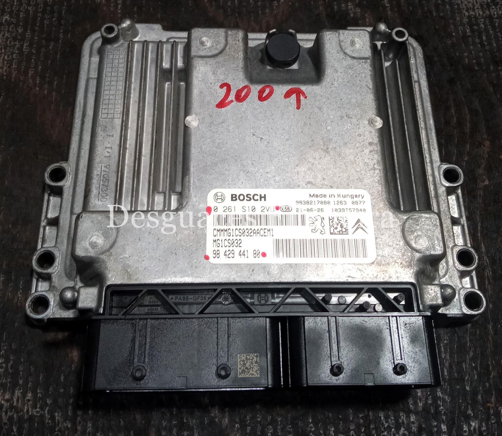 Centralita check control de Citroen C4 Berlina 1.2 101cv, código de motor HN05, año 2021. - Imagen 1