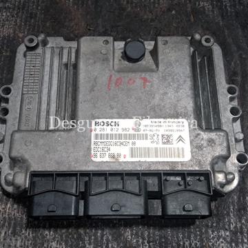 Centralita check control de Citroen Jumpy 1.6 HDi, 90 cv, código de motor 9HU, año 2007. - Imagen 1