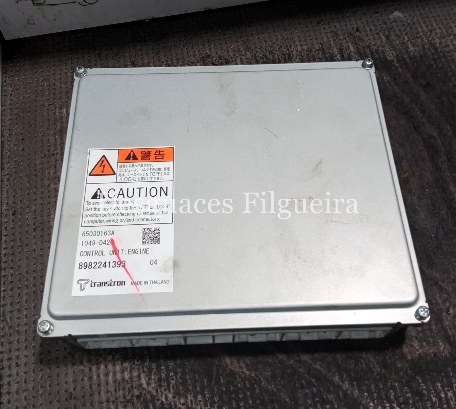 Centralita check control de Isuzu D-Max 2.2 turbodiesel 4WD, 164 cv, código de motor 4JK1E55-LA, año 2016. - Imagen 2