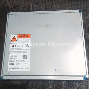 Centralita check control de Isuzu D-Max 2,5 Single Cab 2WD,163 cv, código de motor 4JKE5S-LA, año 2015. - Imagen 2