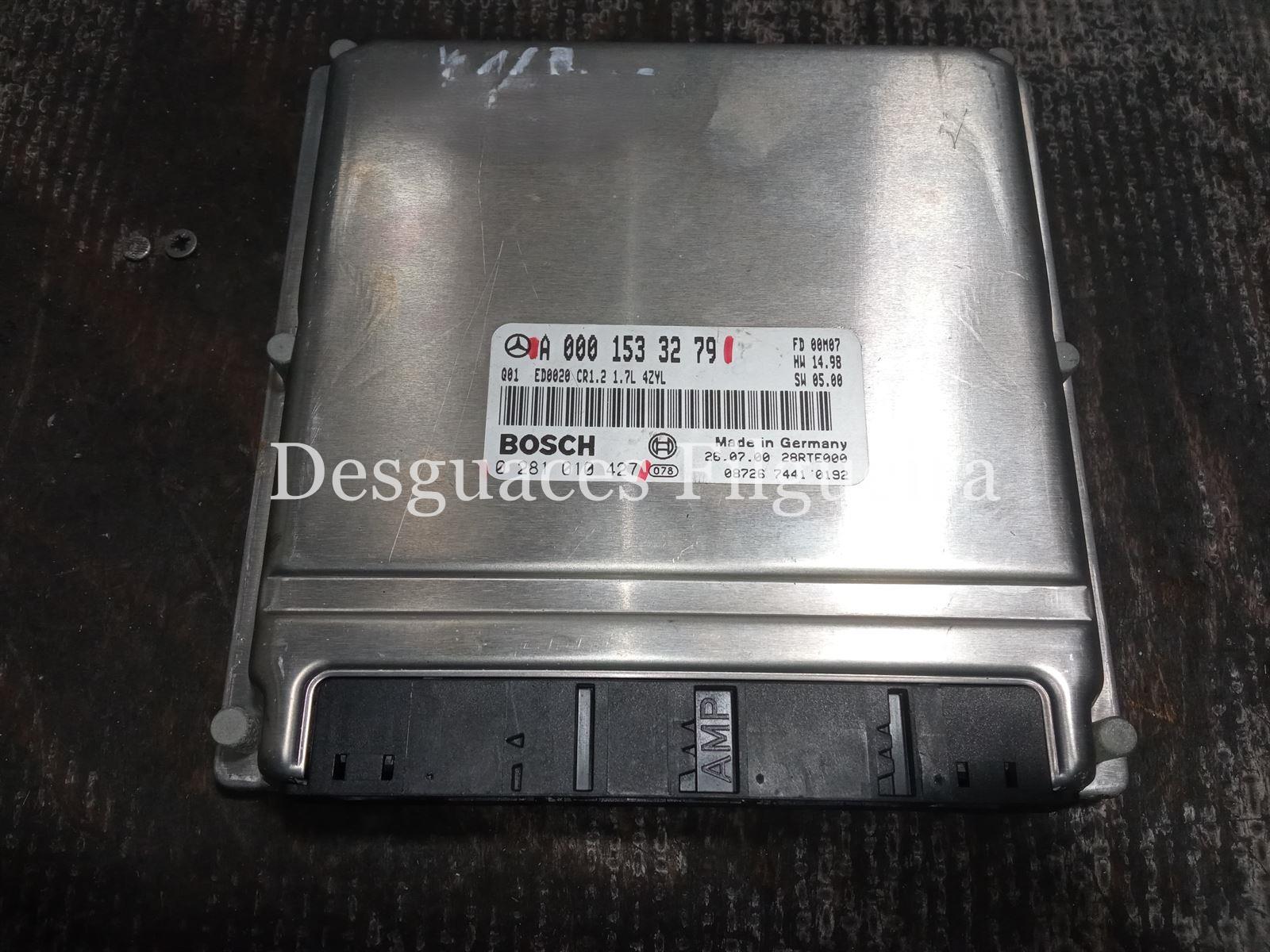 Centralita Check Control de Mercedes - Benz Clase A 1.7 150 CDI, 60 cv, años 2000. - Imagen 1