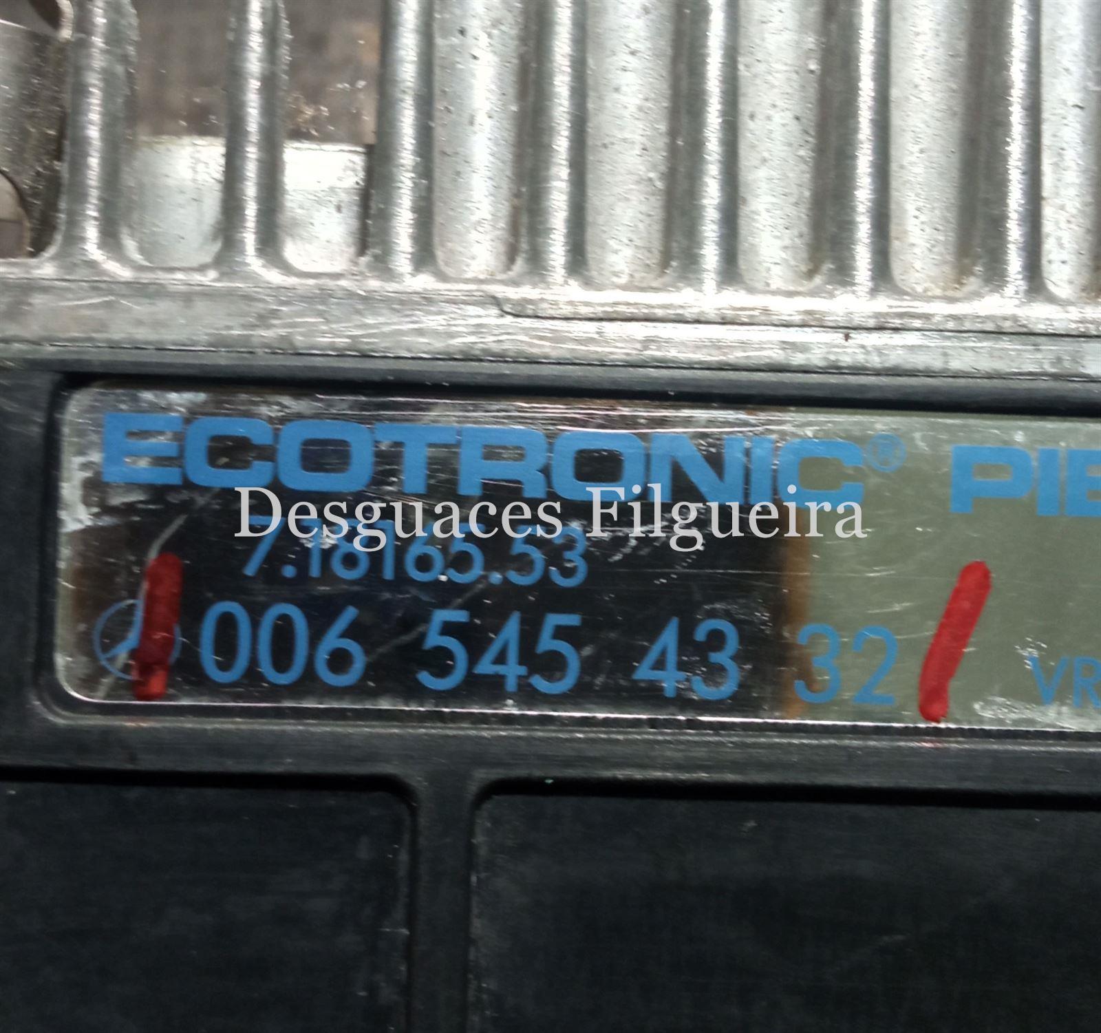 Centralita check control de Mercedes-Benz Clase E BM124, 2.0 E200, código de motor M102.922, año 1988. - Imagen 2