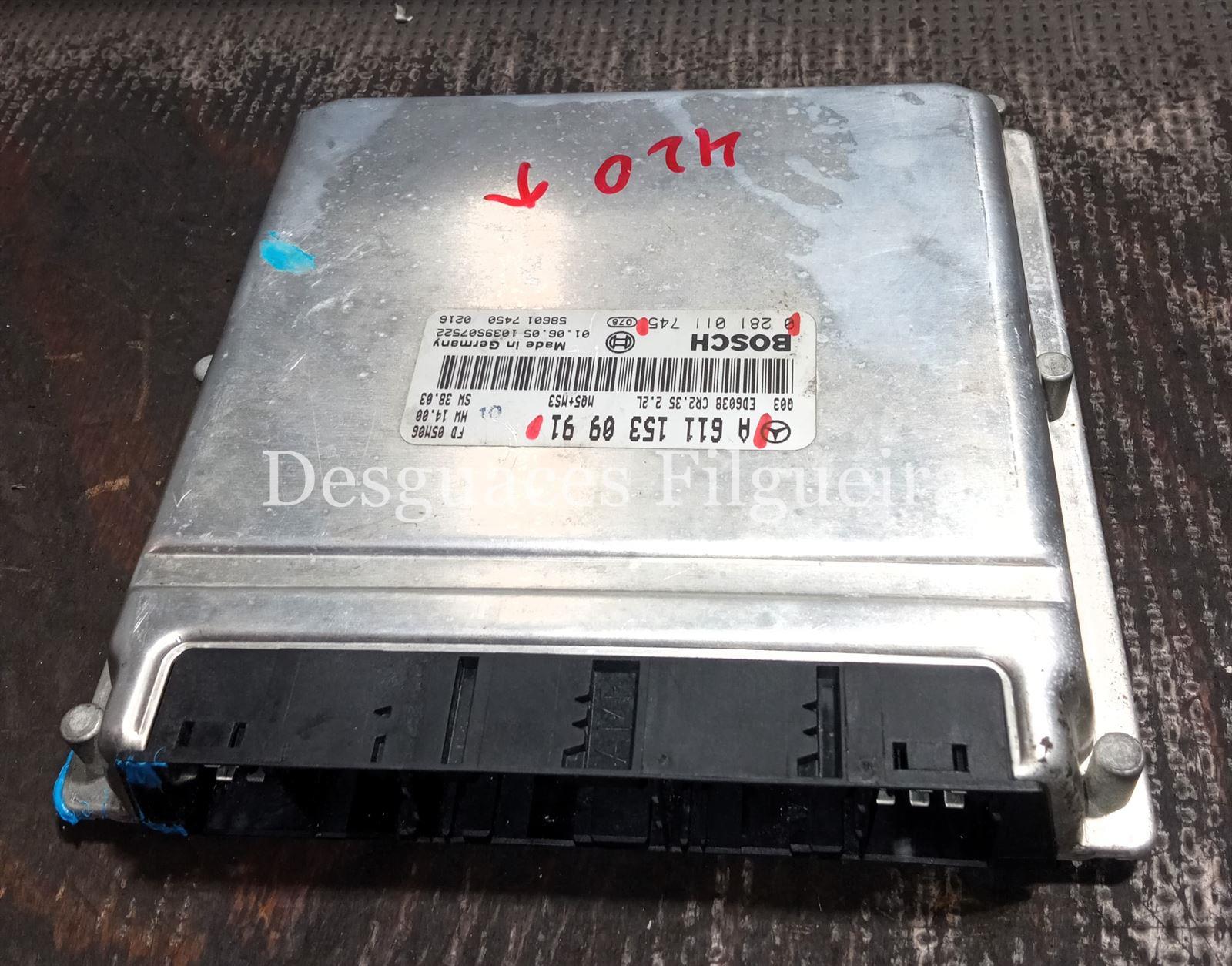 Centralita check control de Mercedes- Benz Sprinter 4-t 413 CDI, 129 cv, código de motor OM611.981, Año 2006 - Imagen 1