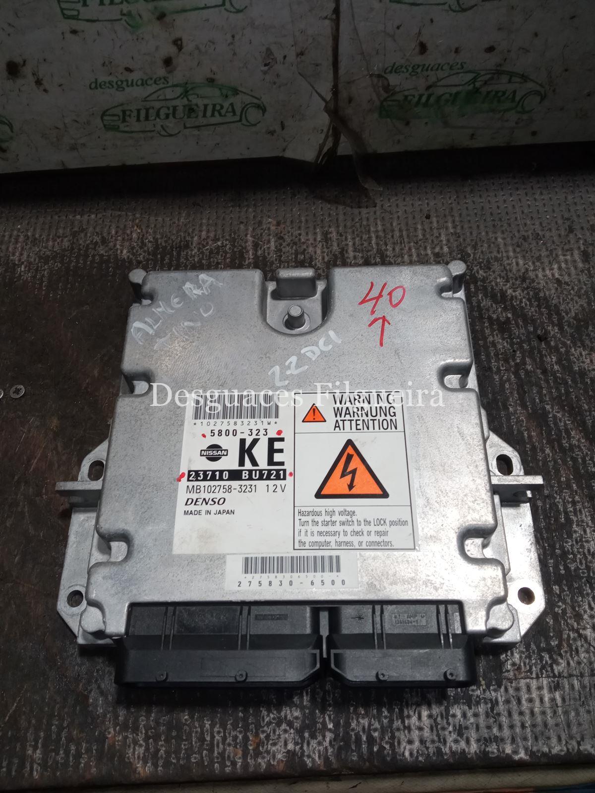 Centralita check control de Nissan Almera Tino 2.2 dCi, 112 cv, código de motor YD22DDT, año 2006. - Imagen 1