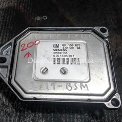 Centralita check control de Opel Astra G Coupe 1.8 16v, código de motor Z 18 XE, año 2002. - Imagen 1