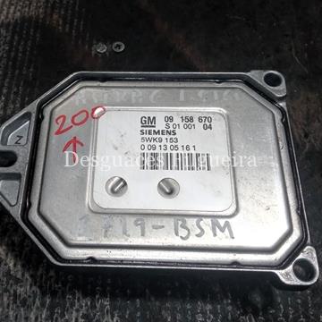 Centralita check control de Opel Astra G Coupe 1.8 16v, código de motor Z 18 XE, año 2002. - Imagen 1