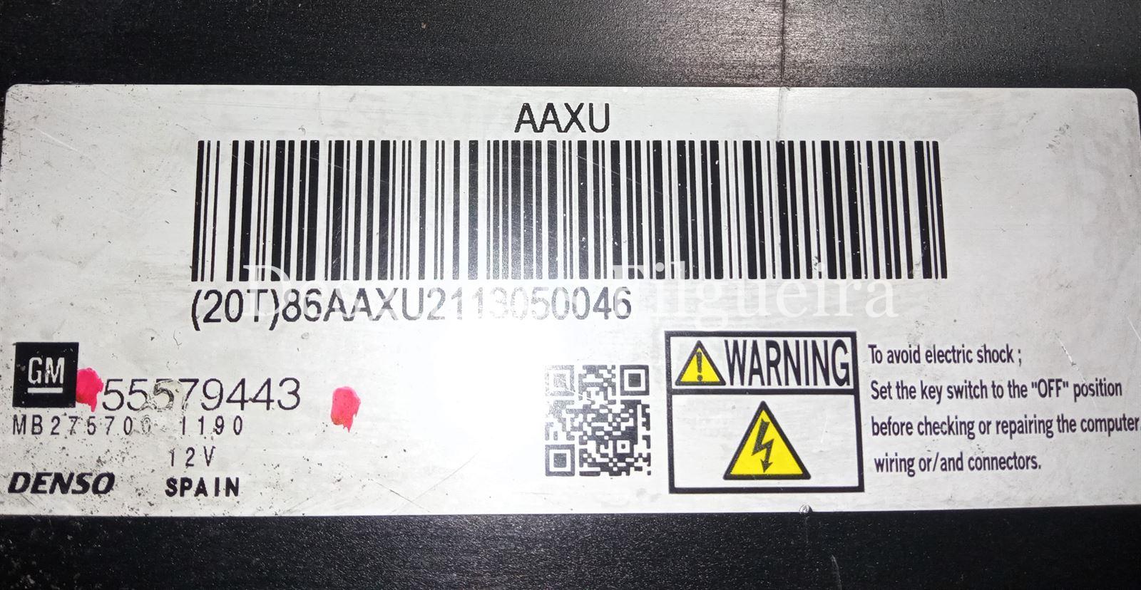 Centralita check control de Opel Astra J, 1.7 CDTI, 110 cv, código de motor A17DTR, año 2012. - Imagen 4