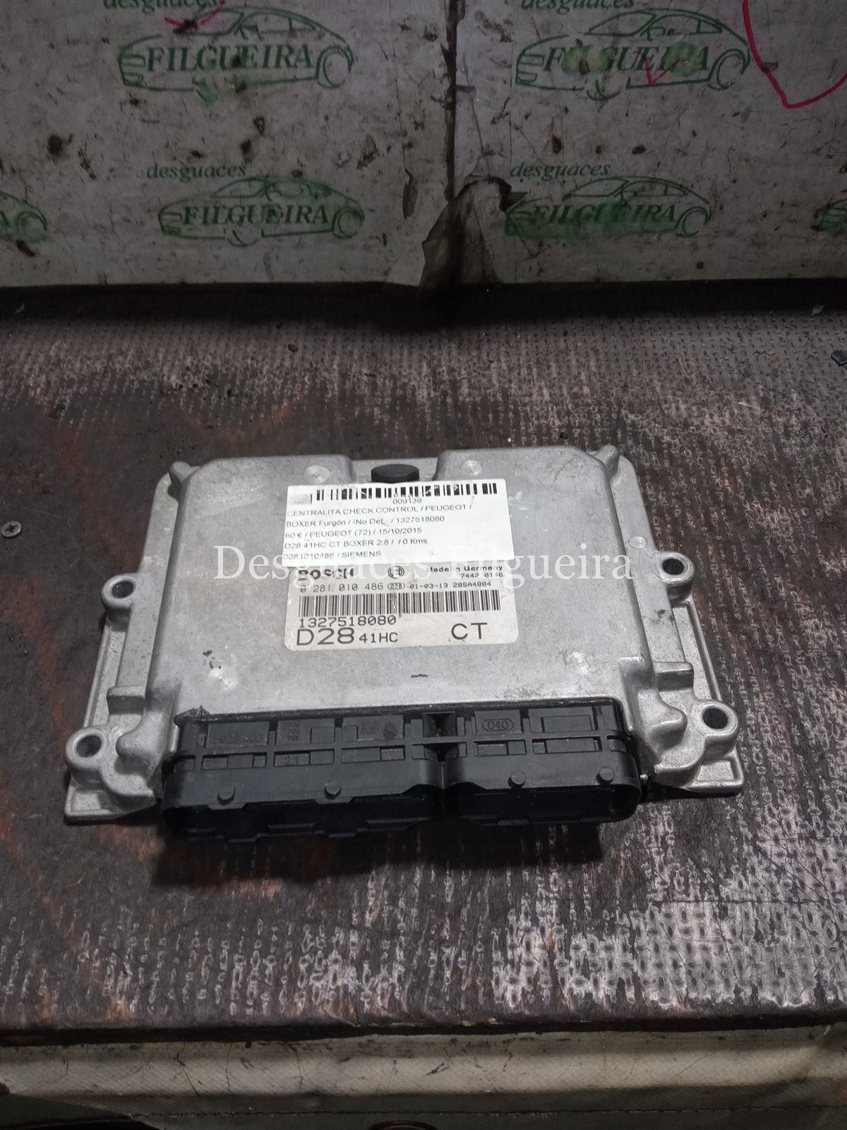 Centralita check control de Peugeot BOXER 2.8 Furgón, año 2001. - Imagen 1
