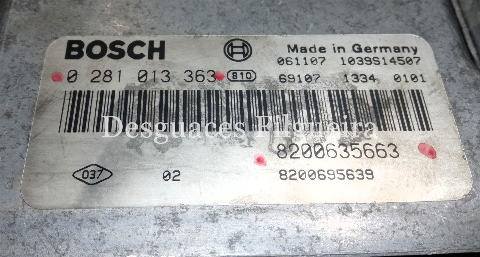 Centralita check control de Renault Trafic II Furgón 2.5 dCi 146 cv, código de motor G9U 630, año 2007. - Imagen 2