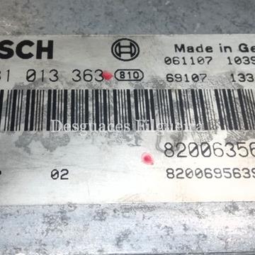 Centralita check control de Renault Trafic II Furgón 2.5 dCi 146 cv, código de motor G9U 630, año 2007. - Imagen 2