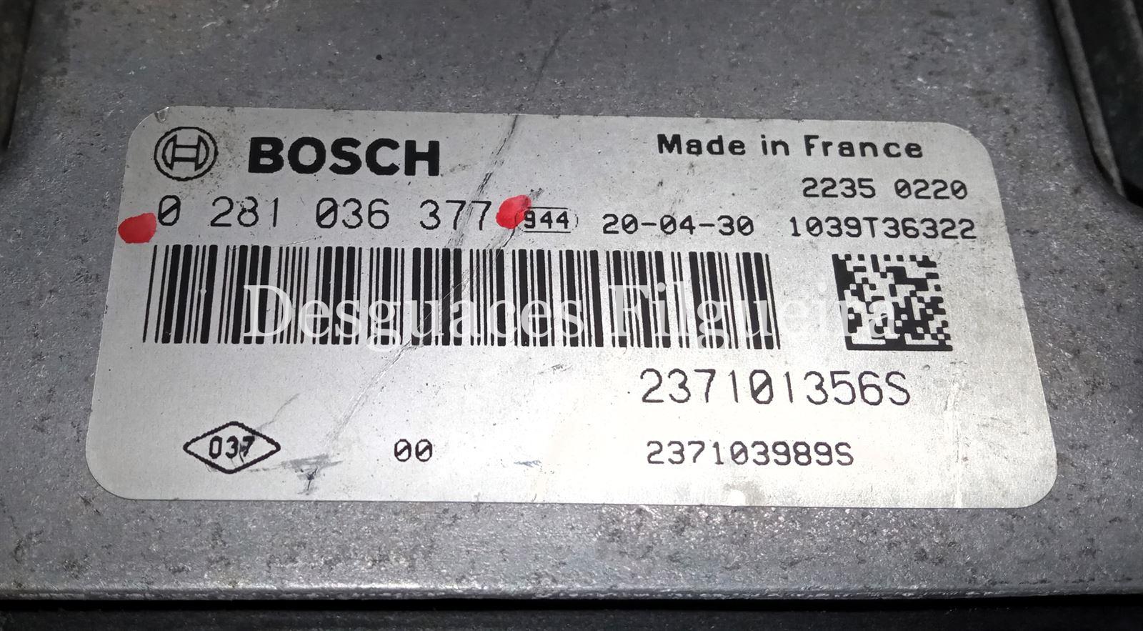 Centralita Check Control de Renault Trafic III Furgón, 95 cv, código de motor R9MH415, año 2020. - Imagen 3