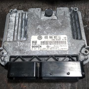 Centralita check control de Seat Leon 2.0 TDI, 140 cv, código de motor BKD, año 2006. - Imagen 1