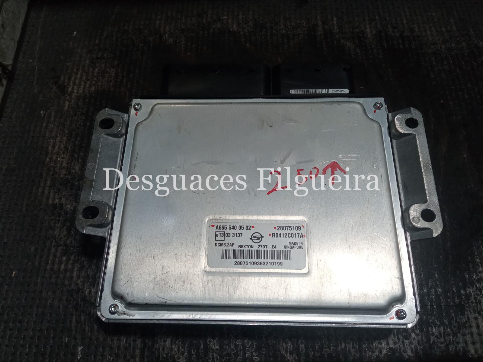 Centralita Check Control de Ssangyong Rexton 2.7 Xdi, 165 cv, código de motor: D27DT, año 2007. - Imagen 1