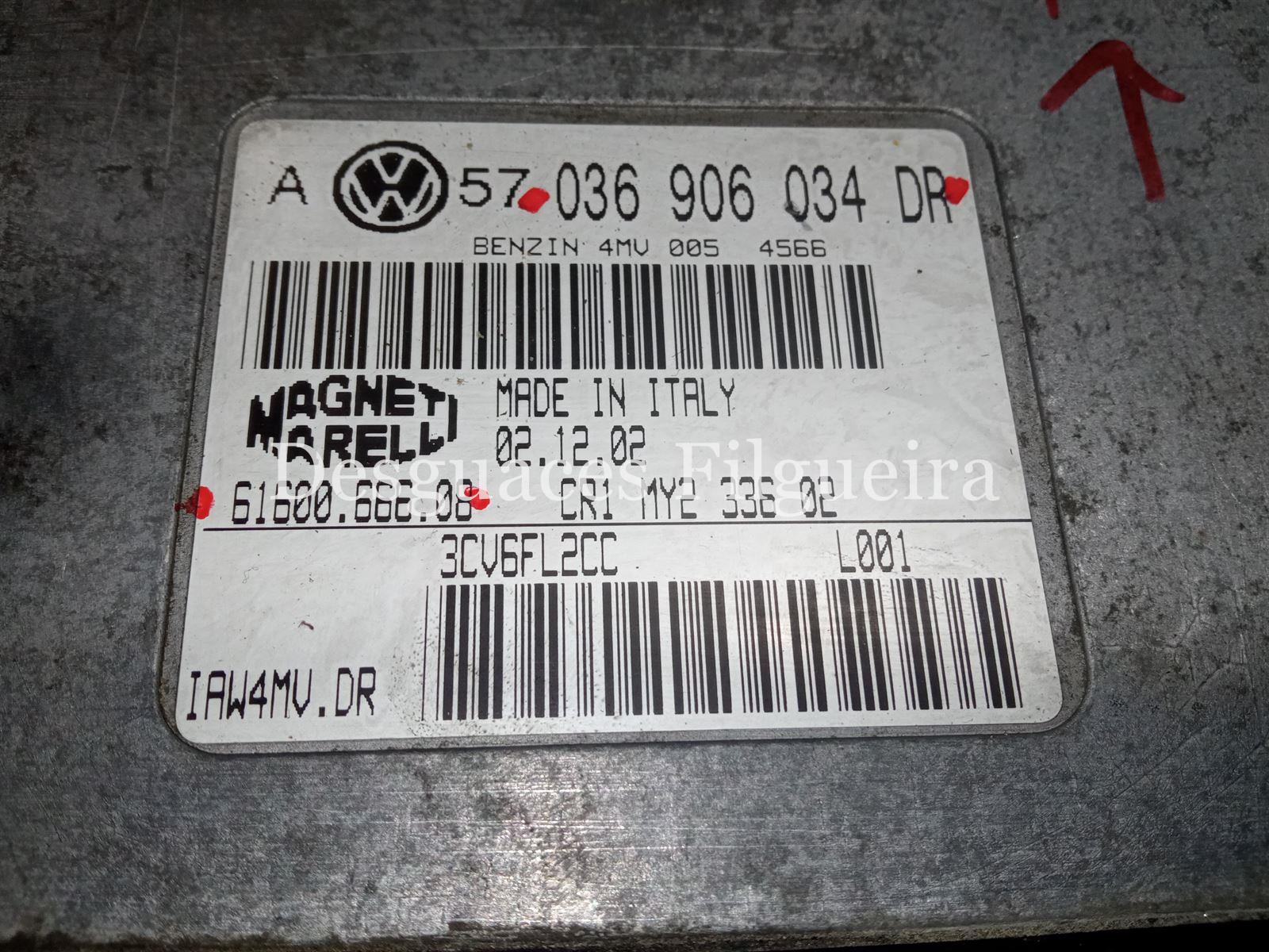 Centralita Check Control de Volkswagen Golf IV Berlina 1.6 16V, 105 cv, código de motor: BCB, año 2003. - Imagen 3