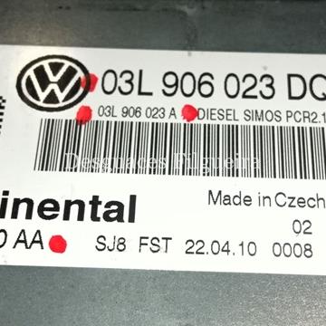 Centralita check control de Volkswagen Golf VI 1.6 TDI, 106 cv, código de motor CAY, año 2010. - Imagen 2