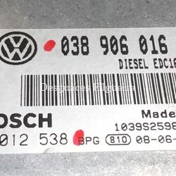 Centralita check control de Volkswagen Transporter T5, 1.9 TDI, 102 cv, código de motor BRS, año 2008. - Imagen 1