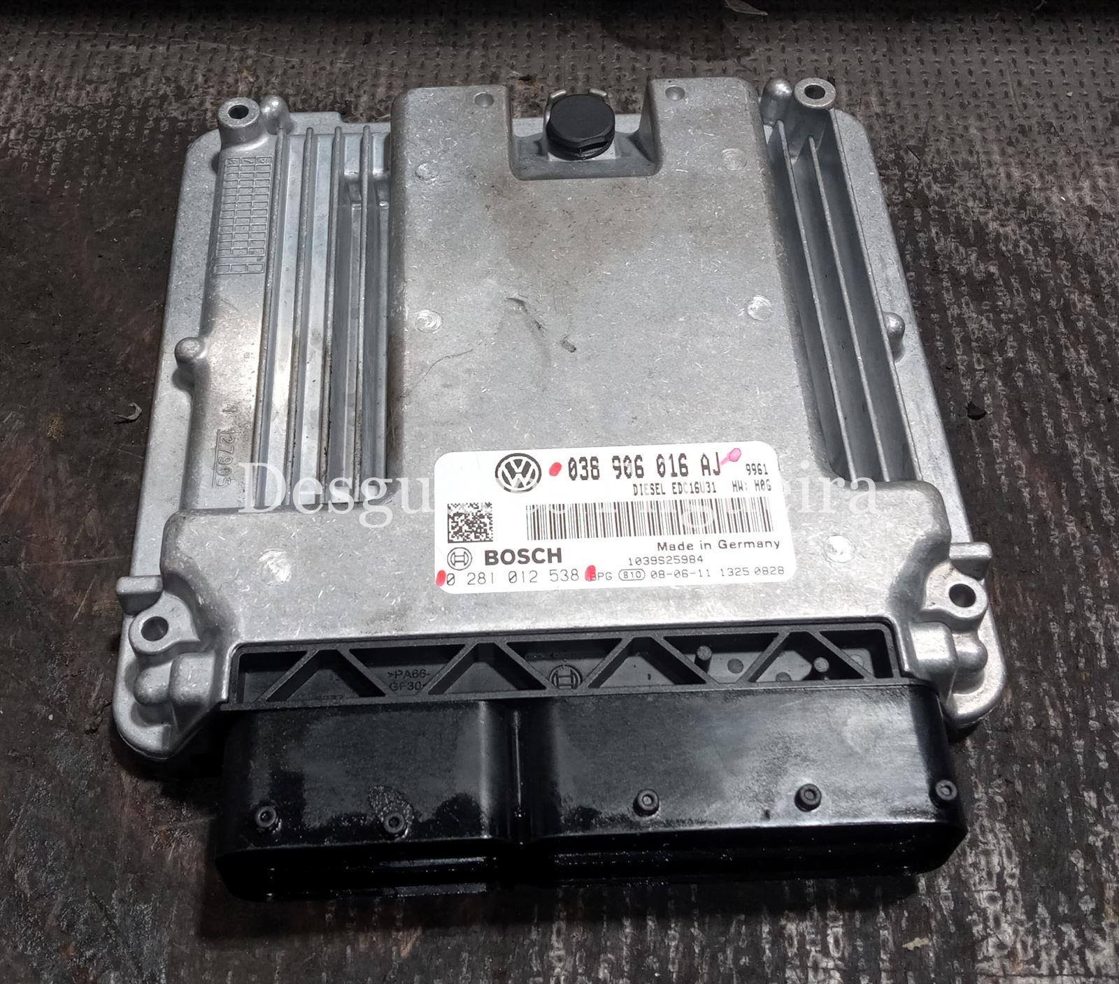 Centralita check control de Volkswagen Transporter T5, 1.9 TDI, 102 cv, código de motor BRS, año 2008. - Imagen 2