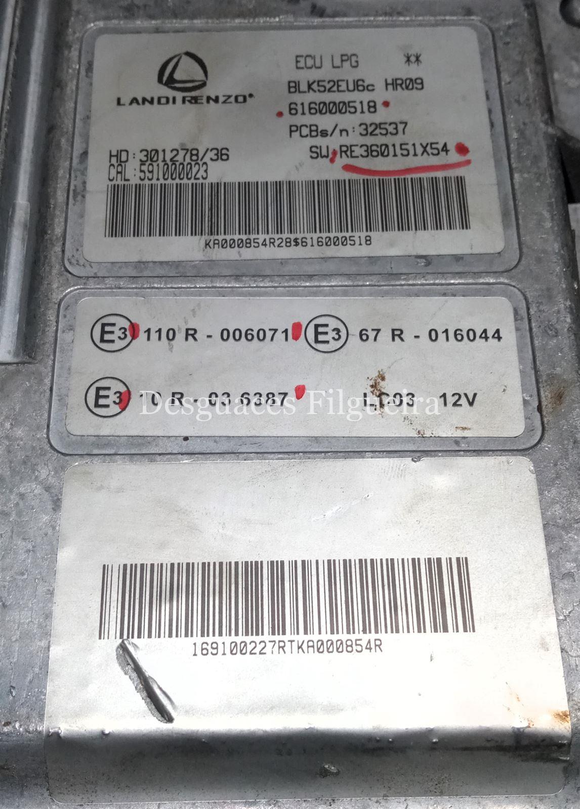 Centralita check control GAS de Dacia Sandero II 0.9 Gasolina / GLP, 90 cv, código de motor H4BB4, año 2018. - Imagen 4