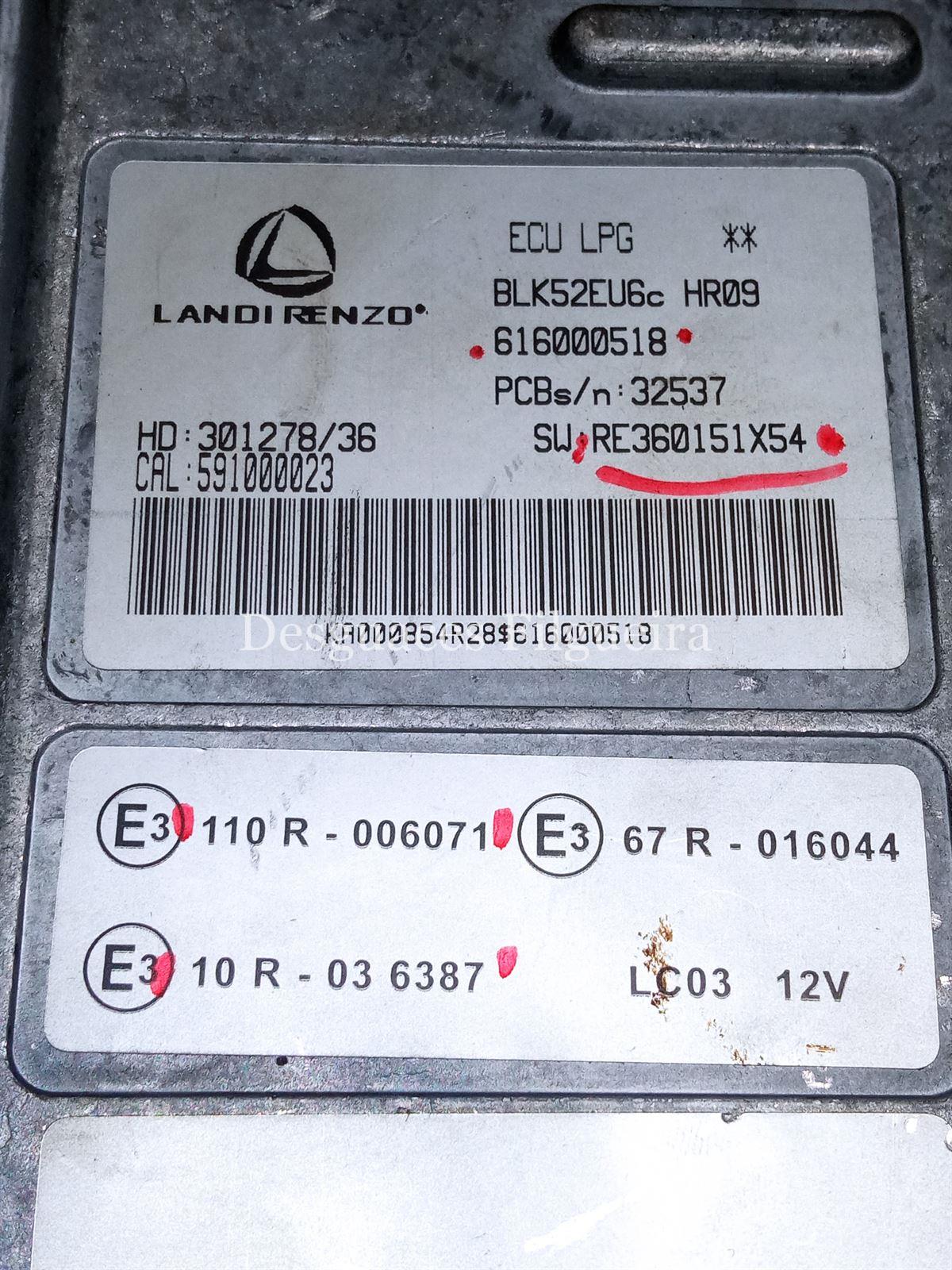 Centralita check control GAS de Dacia Sandero II 0.9 Gasolina / GLP, 90 cv, código de motor H4BB4, año 2018. - Imagen 5