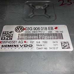 Centralita Check Control Skoda - Octavia Berlina 2.0 RS, 170 cv, año 2007. - Imagen 1