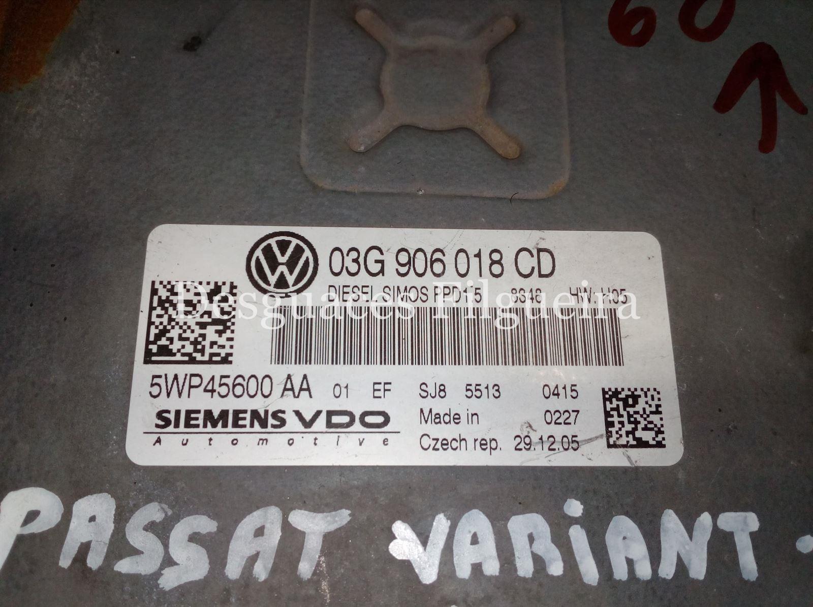 Centralita check control Volkswagen Passat Variant 2.0 TDI 16V BKP - Imagen 4