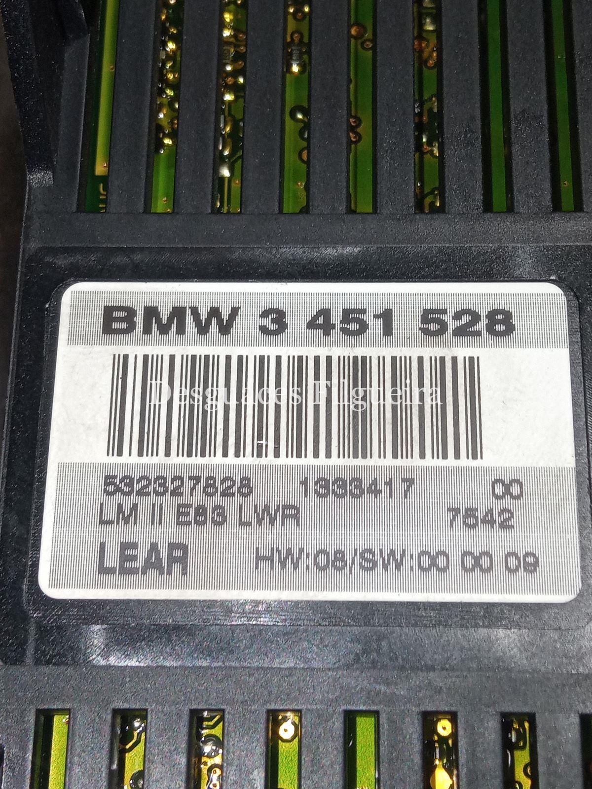 Centralita de luces BMW X3 20D 3451528 532327828 - Imagen 1