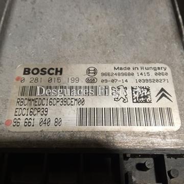 Centralita ECU Fiat Ulysse 2.2 JTD, Codigo motor 4H01 - Imagen 2